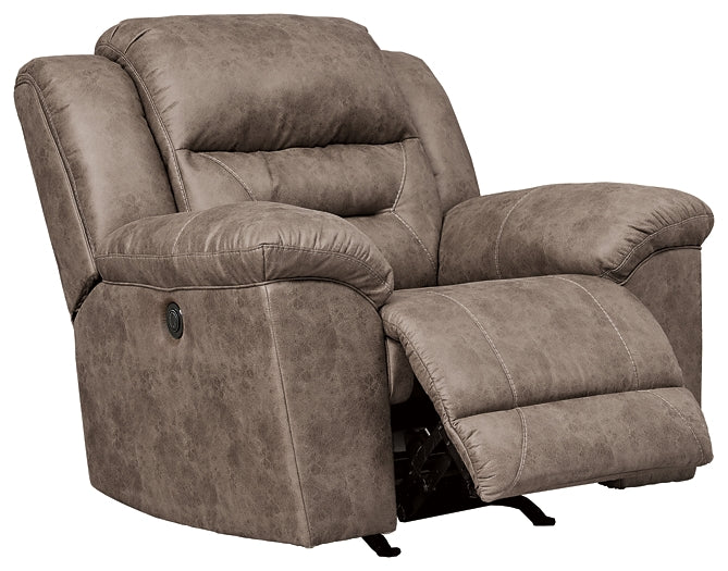 Stoneland Sofa, Loveseat and Recliner Rent Wise Rent To Own Jacksonville, Florida