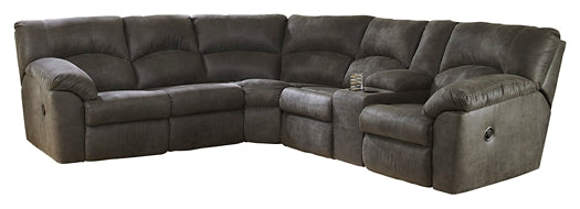 Tambo 2-Piece Sectional with Recliner Rent Wise Rent To Own Jacksonville, Florida