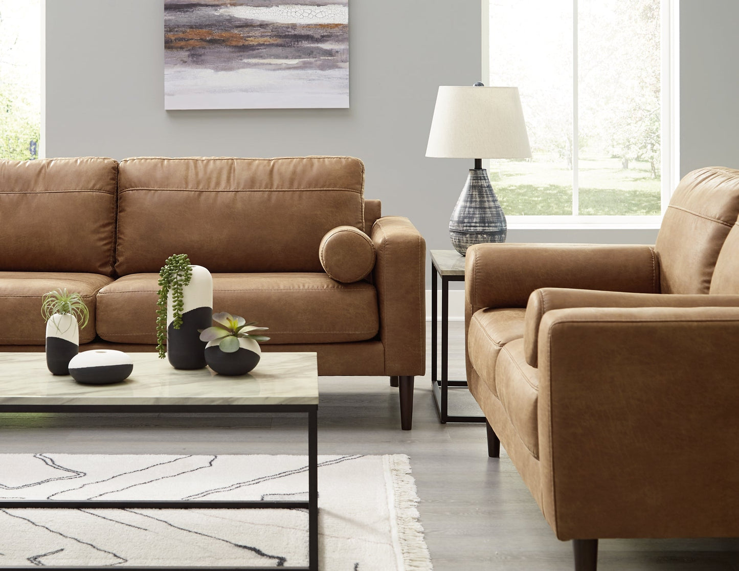 Telora Sofa and Loveseat Rent Wise Rent To Own Jacksonville, Florida