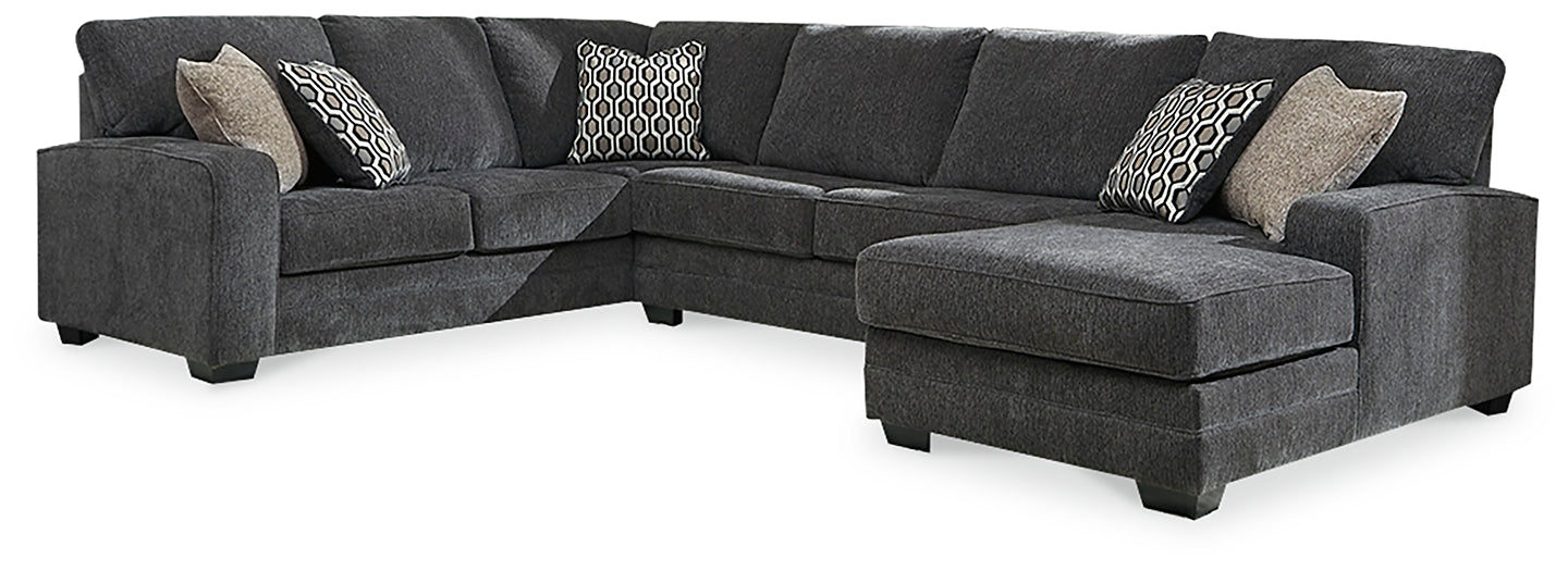 Tracling 3-Piece Sectional with Ottoman Rent Wise Rent To Own Jacksonville, Florida