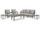 Visola Outdoor Sofa and  2 Lounge Chairs with Coffee Table and 2 End Tables Rent Wise Rent To Own Jacksonville, Florida