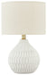 Wardmont Ceramic Table Lamp (1/CN) Rent Wise Rent To Own Jacksonville, Florida