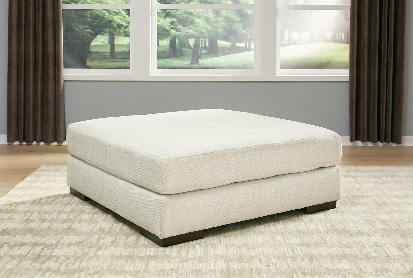 Zada Oversized Accent Ottoman Rent Wise Rent To Own Jacksonville, Florida