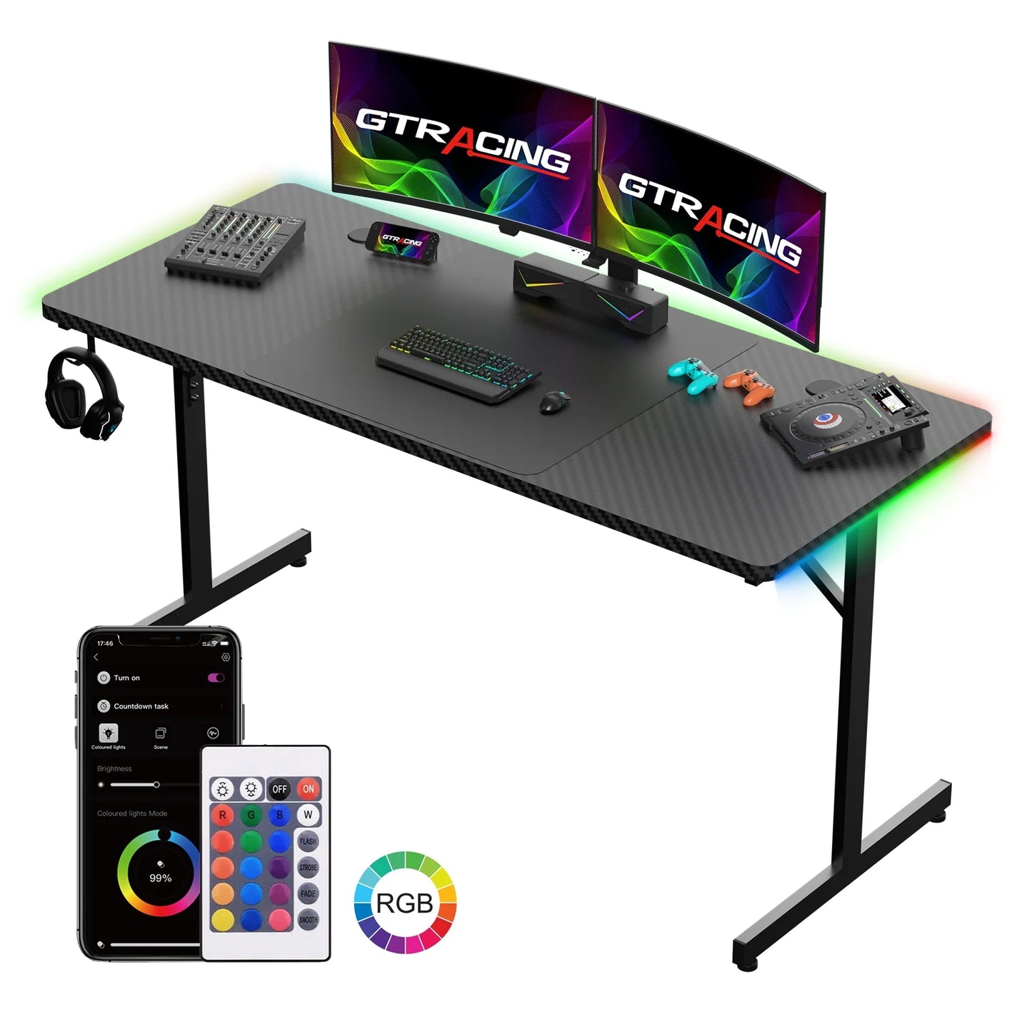 Gaming Desk Standard (Differing options available)