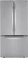 LG - 25.1 Cu. Ft. French Door Refrigerator with Ice Maker - Stainless Steel