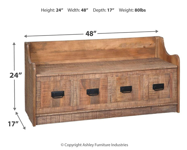 Garrettville Storage Bench