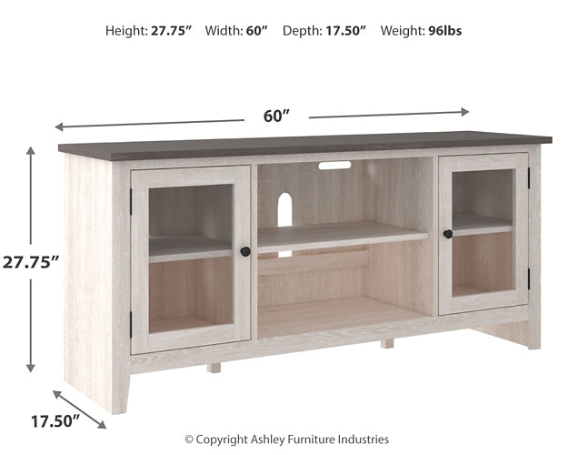 Dorrinson LG TV Stand w/Fireplace Option