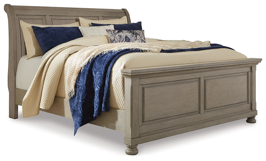 Lettner California  Sleigh Bed