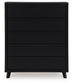 Danziar  Panel Headboard With Mirrored Dresser, Chest And Nightstand