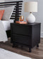 Danziar  Panel Headboard With Mirrored Dresser And Nightstand