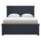 Landocken  Panel Bed With Mirrored Dresser, Chest And Nightstand