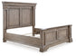 Blairhurst  Panel Bed With Mirrored Dresser, Chest And 2 Nightstands