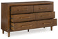 Lyncott California  Upholstered Bed With Dresser