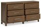 Cabalynn California  Panel Bed With Dresser, Chest And Nightstand