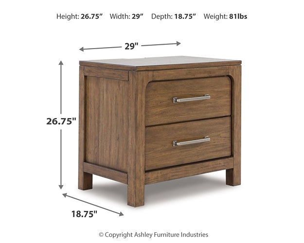 Cabalynn California  Panel Bed With Dresser, Chest And Nightstand