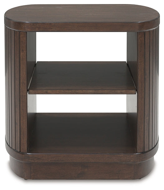 Korestone Square End Table