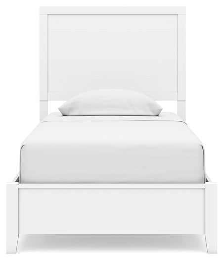 Binterglen  Panel Bed With Nightstand