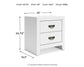 Binterglen  Panel Bed With Nightstand