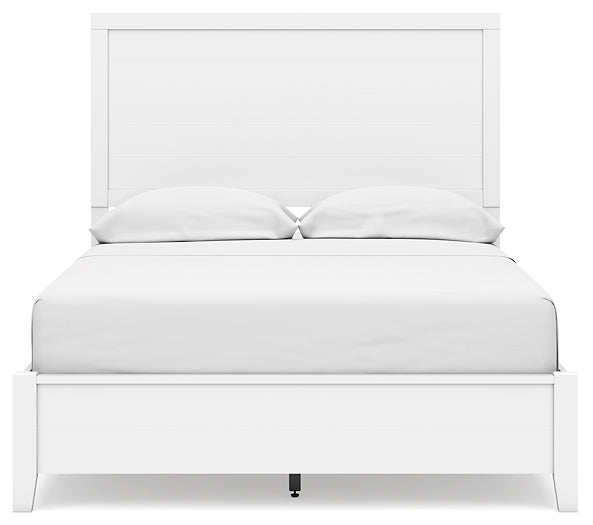 Binterglen  Panel Bed With Nightstand