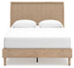 Cielden  Panel Bed With Mirrored Dresser, Chest And 2 Nightstands