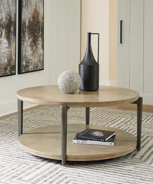 Dyonton Round Cocktail Table