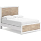 Charbitt  Panel Bed With Mirrored Dresser And 2 Nightstands