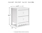 Hallityn  Panel Headboard With Dresser And Nightstand