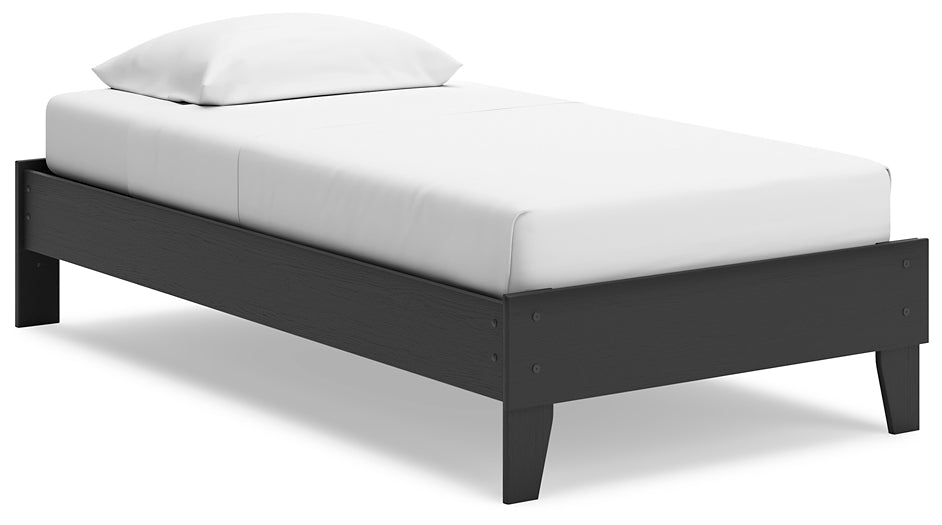 Socalle  Platform Bed With Dresser And Nightstand