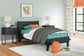 Socalle  Platform Bed With Dresser And Nightstand