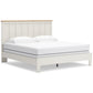 Linnocreek  Panel Bed With Mirrored Dresser, Chest And 2 Nightstands