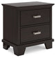 Covetown  Panel Bed With Mirrored Dresser, Chest And Nightstand