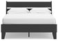 Socalle  Panel Platform Bed With Dresser And Nightstand