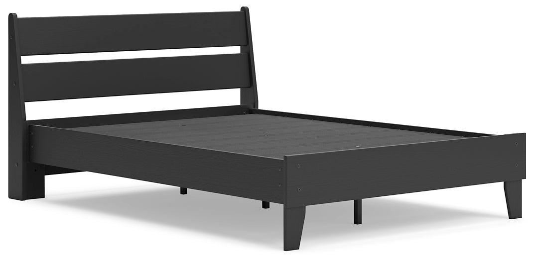 Socalle  Panel Platform Bed With Dresser And Nightstand