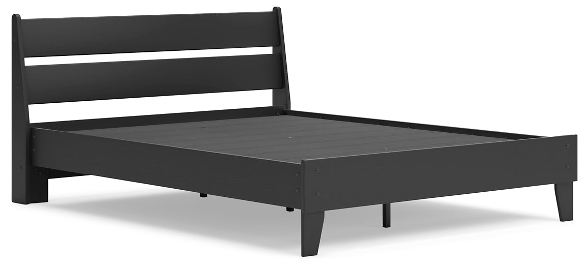 Socalle  Panel Platform Bed With Dresser And Chest