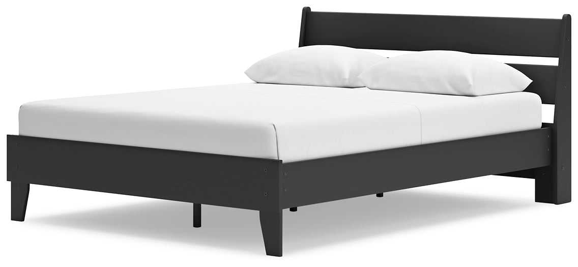 Socalle  Panel Platform Bed With Dresser And Chest