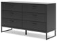 Socalle  Panel Platform Bed With Dresser And Chest