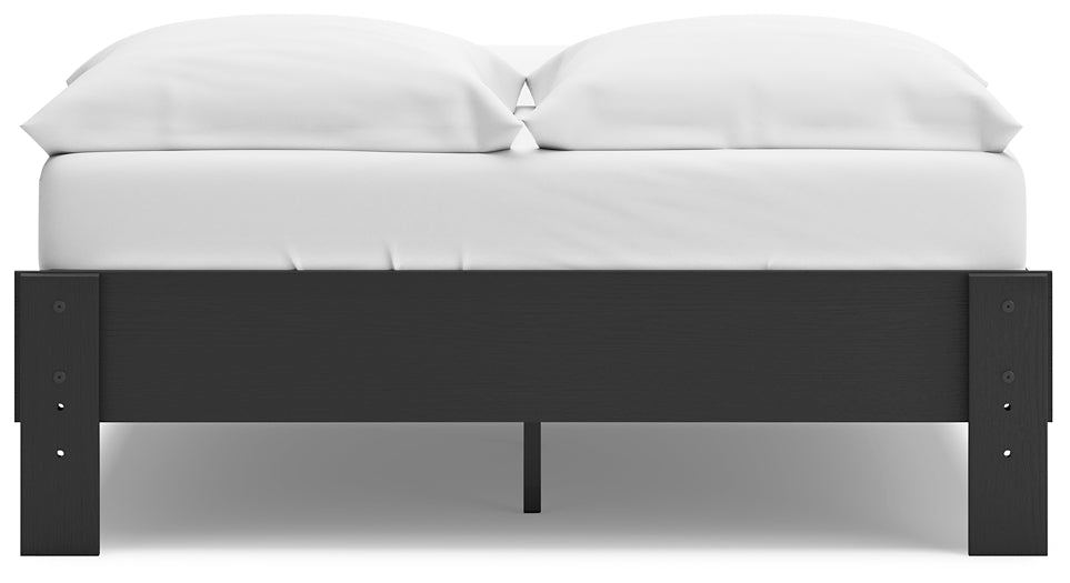 Socalle  Platform Bed With Dresser And Nightstand