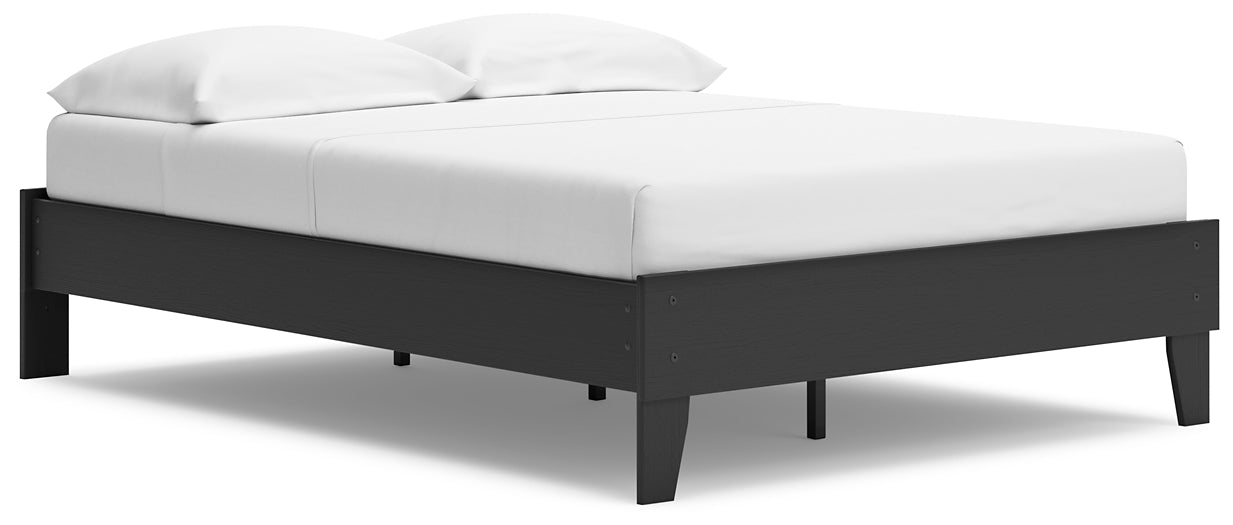 Socalle  Platform Bed With Dresser And Nightstand