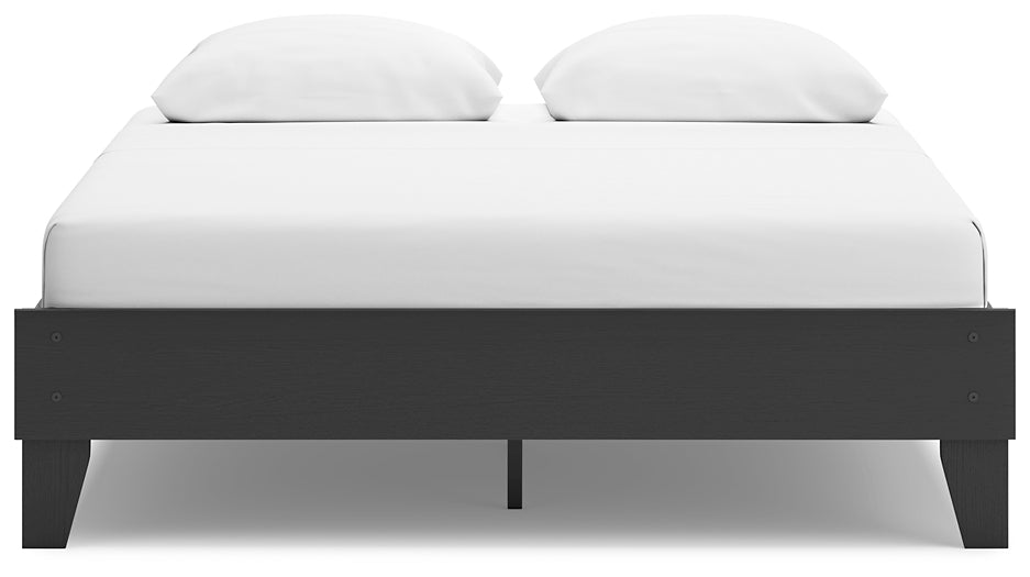 Socalle  Platform Bed With Dresser, Chest And Nightstand