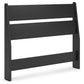 Socalle  Panel Headboard With Nightstand