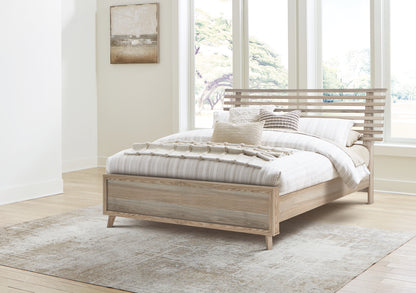 Hasbrick  Slat Panel Bed