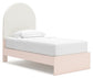 Wistenpine  Upholstered Panel Bed With Storage