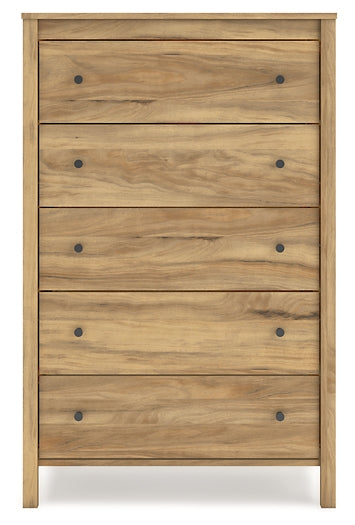 Bermacy  Panel Headboard With Dresser, Chest And Nightstand