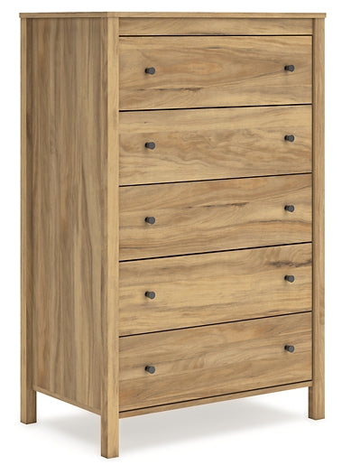 Bermacy  Panel Headboard With Dresser, Chest And Nightstand