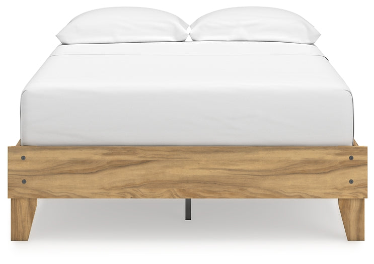 Bermacy  Platform Bed With Dresser And Nightstand