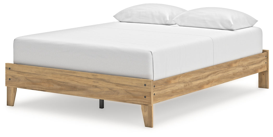 Bermacy  Platform Bed With Dresser, Chest And Nightstand