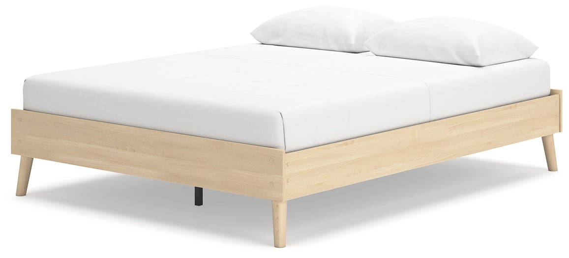 Cabinella  Platform Bed With Dresser And 2 Nightstands