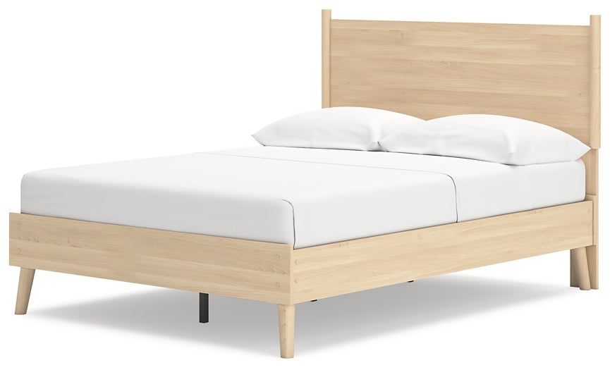 Cabinella  Platform Panel Bed With Dresser, Chest And Nightstand