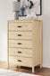 Cabinella  Platform Panel Bed With Dresser, Chest And Nightstand