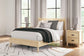 Cabinella  Platform Panel Bed With Dresser, Chest And Nightstand